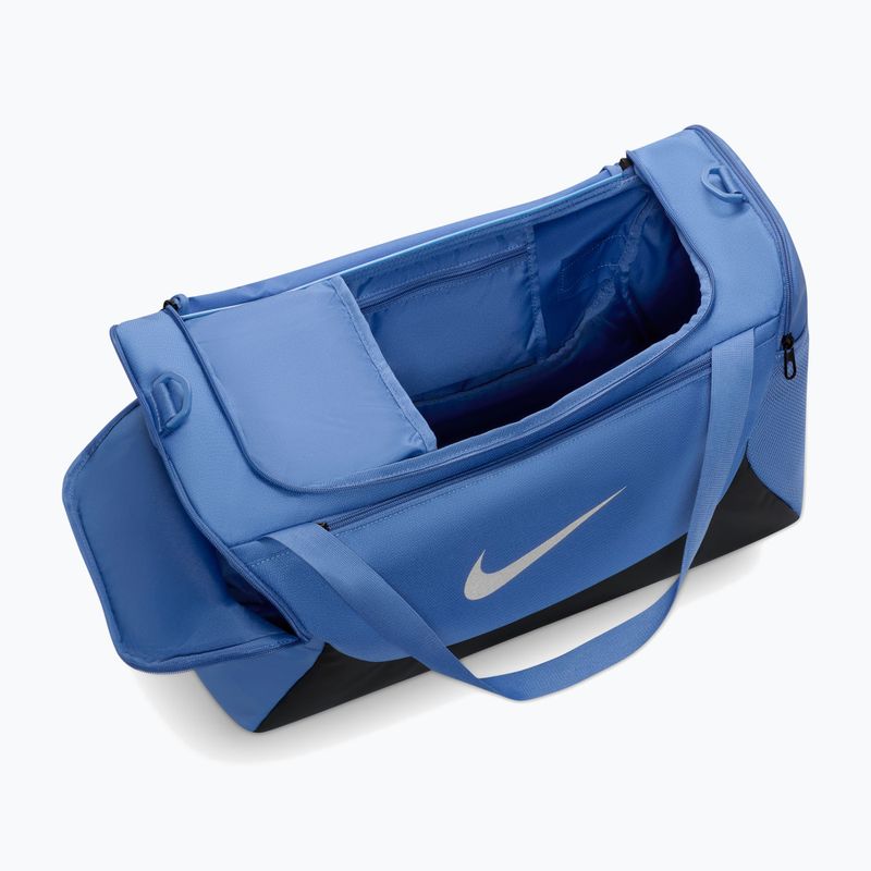 Чанта за тренировка/фитнес Nike Brasilia Duffel Small 40 l indigo storm/black 4
