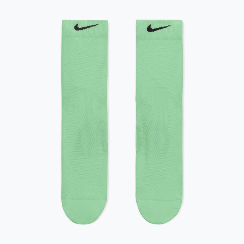 Чорапи Nike Run Midweight Micro Crew cucumber calm/black/black 2