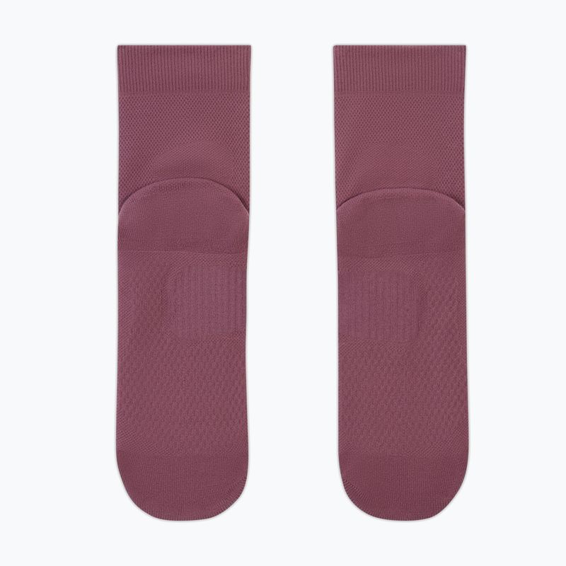 Чорапи Nike Run Midweight Micro Crew pink smoke/pink rise/white 3
