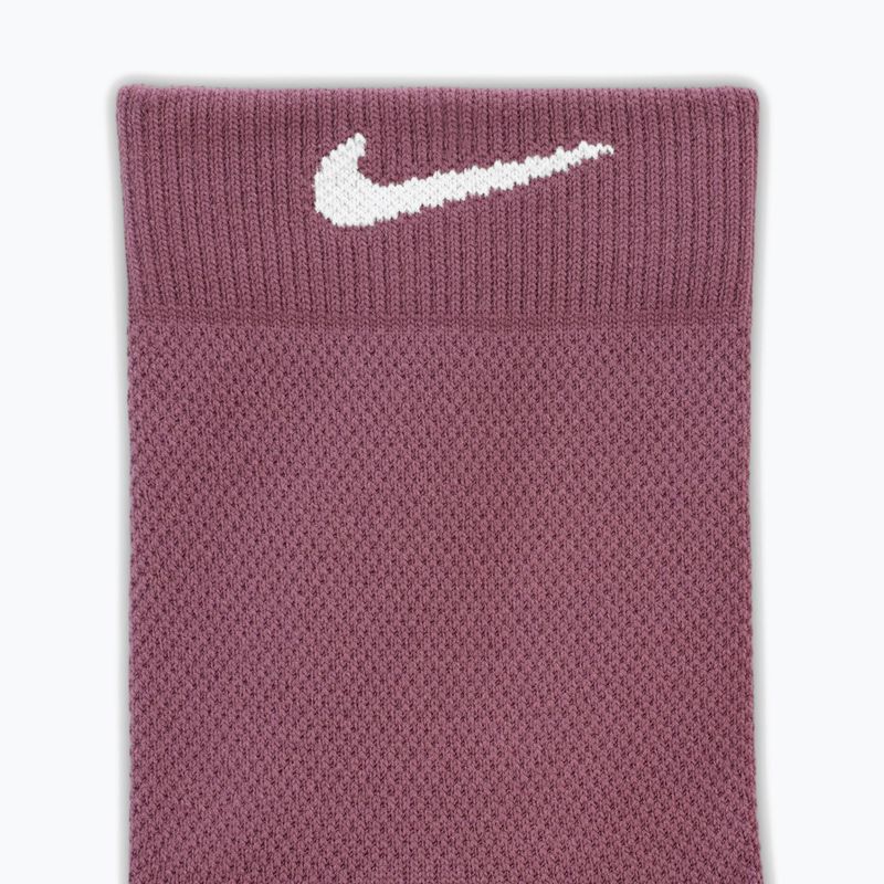 Чорапи Nike Run Midweight Micro Crew pink smoke/pink rise/white 4