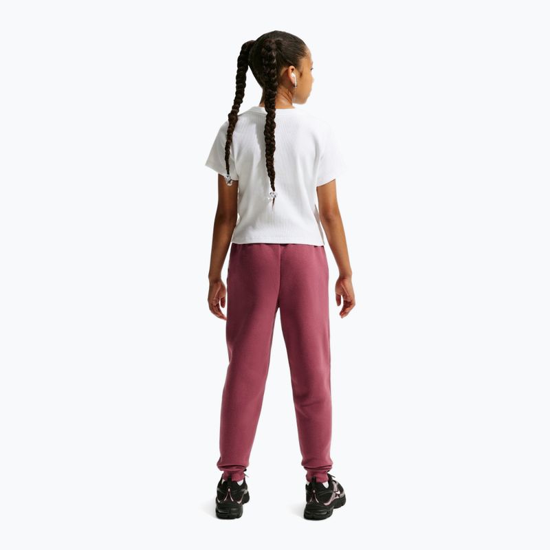 Детски панталони Nike Sportswear Studio pink smoke/white 3