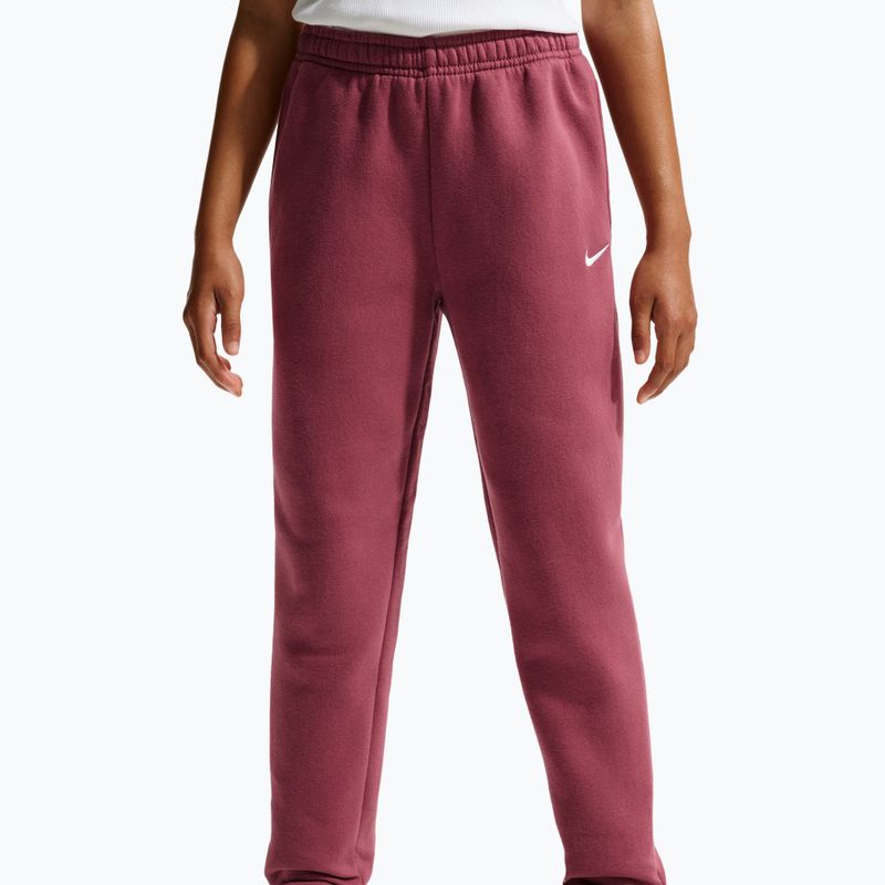 Детски панталони Nike Sportswear Studio pink smoke/white 4