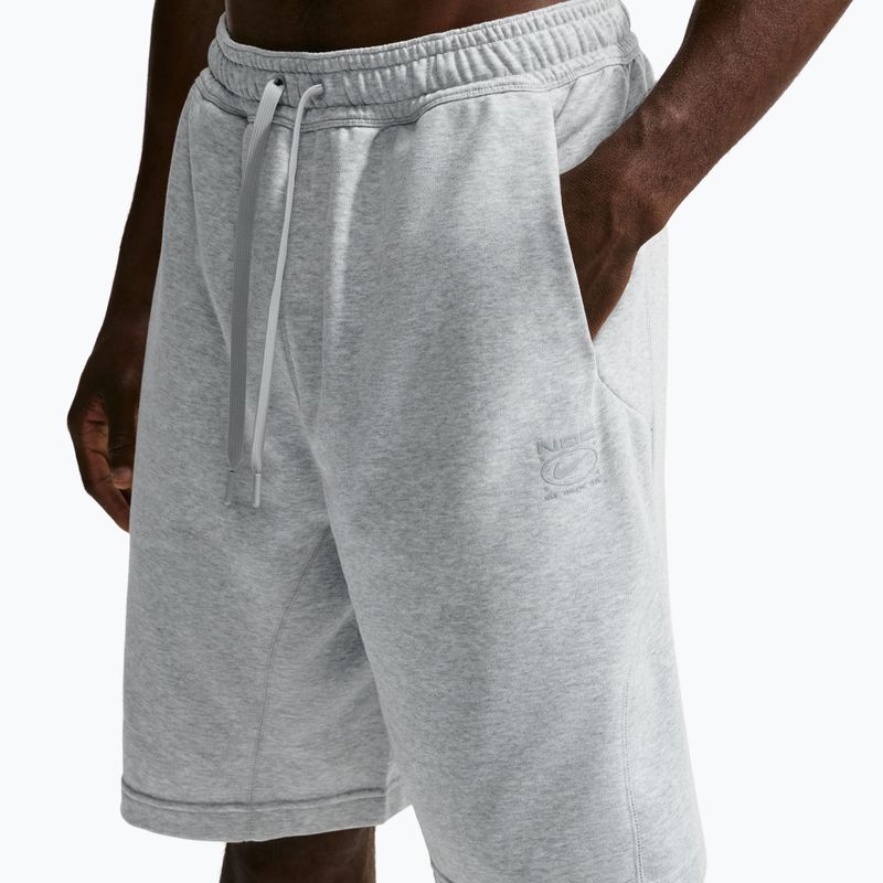 Мъжки тренировъчни шорти Nike N.A.C. light smoke grey/heather/light smoke grey 3