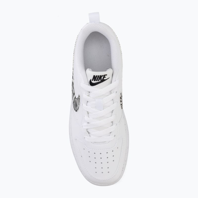 Обувки Nike Court Borough Low бяло/черно 5