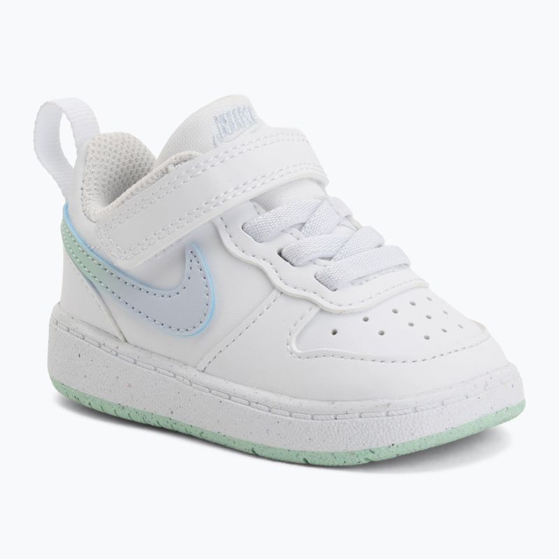 Детски обувки Nike Court Borough Low white/football grey/arctic green 6