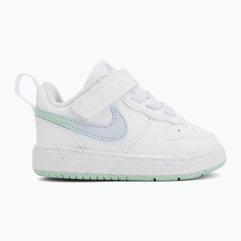Детски обувки Nike Court Borough Low white/football grey/arctic green 7