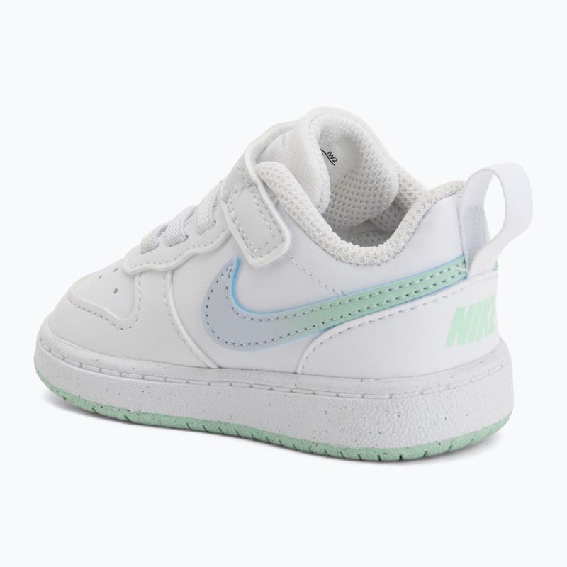 Детски обувки Nike Court Borough Low white/football grey/arctic green 8