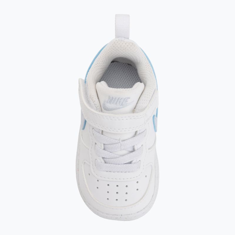 Детски обувки Nike Court Borough Low white/football grey/arctic green 10