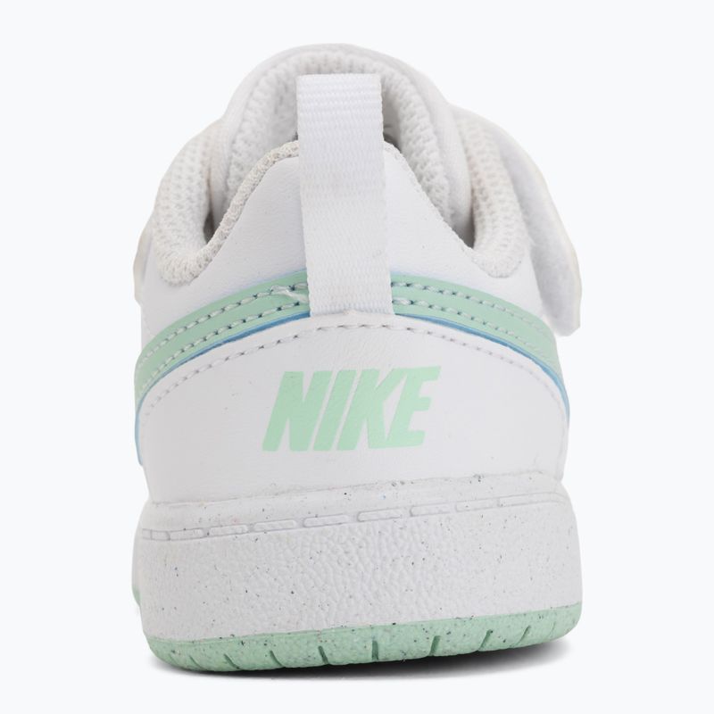 Детски обувки Nike Court Borough Low white/football grey/arctic green 11