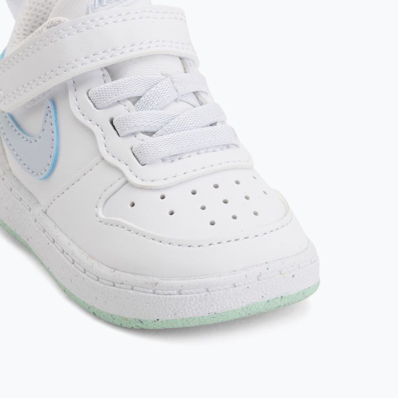 Детски обувки Nike Court Borough Low white/football grey/arctic green 12