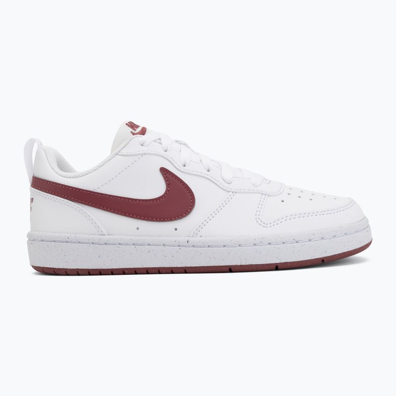 Детски обувки Nike Court Borough Low Recraft white/pink smoke 2
