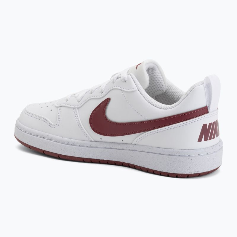 Детски обувки Nike Court Borough Low Recraft white/pink smoke 3