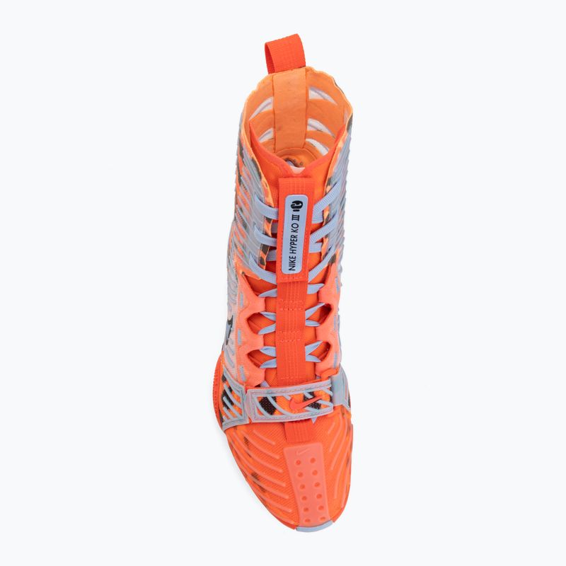 Боксови обувки Nike HyperKo 3 SE black/bright crimson/aluminium 5