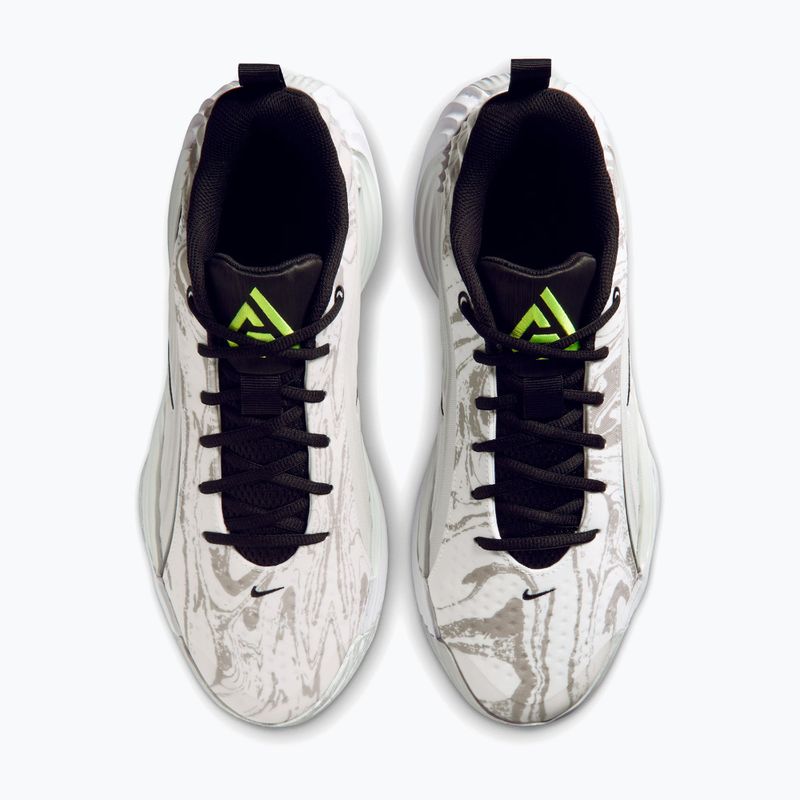 Мъжки обувки за баскетбол Nike Giannis Immortality 5 white/off white/metallic silver 4