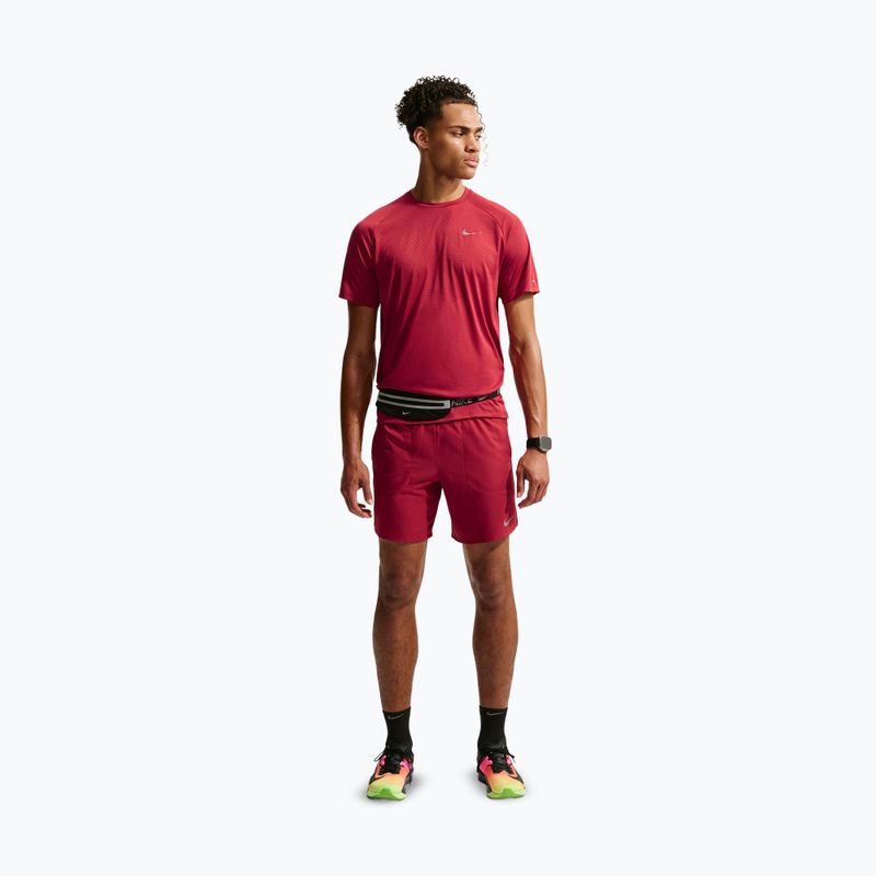Мъжка тениска за бягане Nike Stride tough red 2