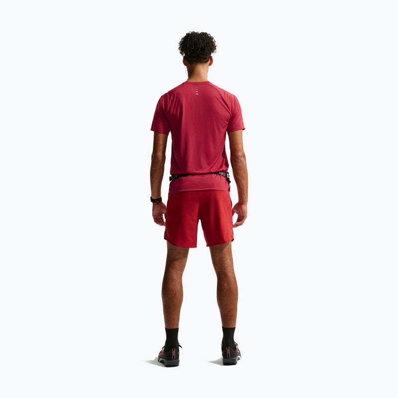 Мъжка тениска за бягане Nike Stride tough red 3