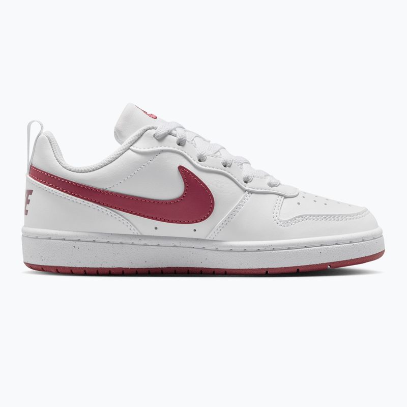 Детски обувки Nike Court Borough Low Recraft white/pink smoke