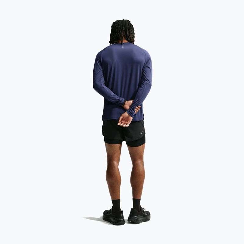 Мъжка блуза за бягане с дълъг ръкав Nike Stride Dri-Fit ADV Midnight Navy 3
