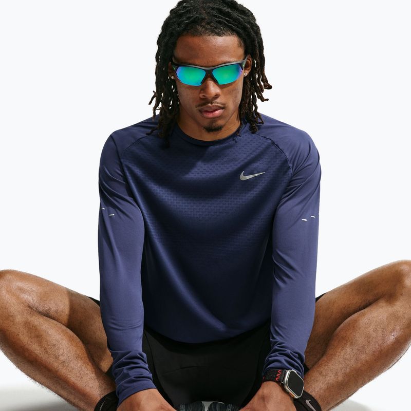Мъжка блуза за бягане с дълъг ръкав Nike Stride Dri-Fit ADV Midnight Navy 6