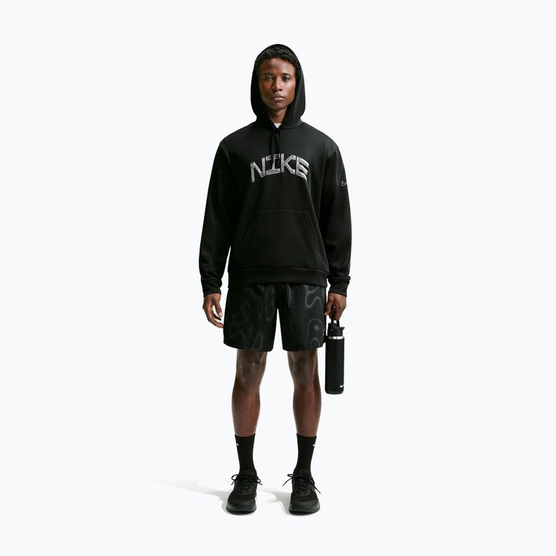 Мъжки суитшърт за тренировка Nike Dri-FIT UV Pullover Hoodie black/white 7