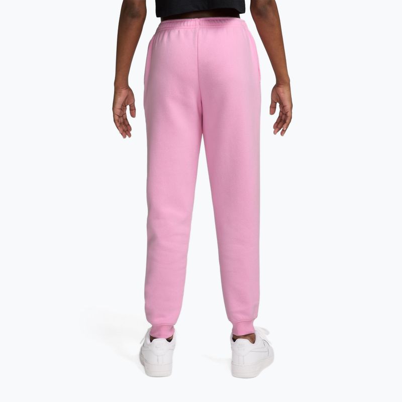 Детски панталони Nike Sportswear Studio pink rise/white 2