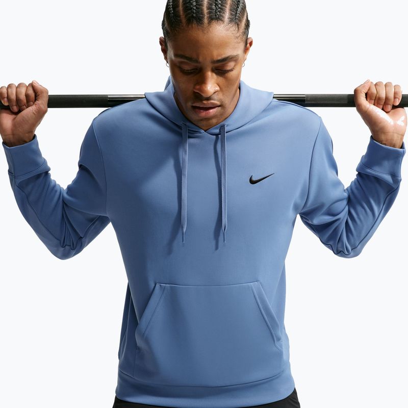 Мъжки суитшърт за тренировка Nike Flex indigo storm/indigo storm/black 3