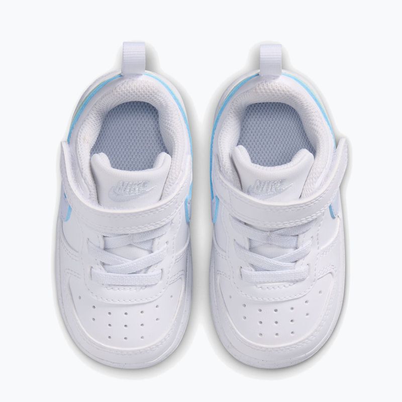 Детски обувки Nike Court Borough Low white/football grey/arctic green 4