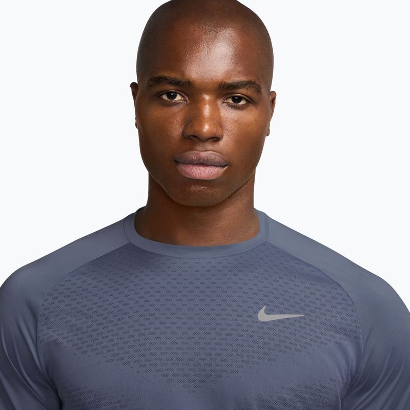 Мъжка тениска за бягане Nike Stride diffused blue 3