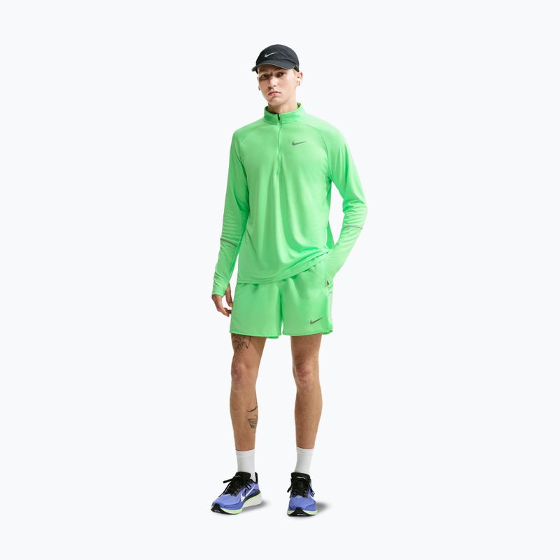 Мъжки шорти за бягане Nike Miler illusion green 2