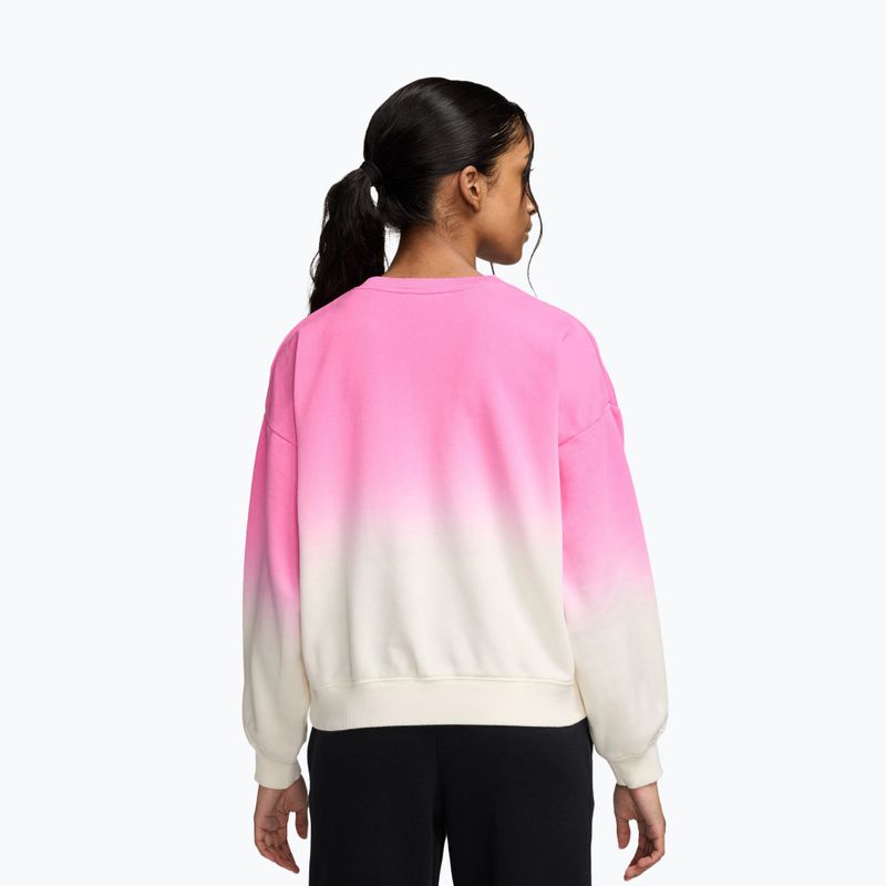 Детски суитшърт Nike Sportswear Studio sail/playful pink/white 2