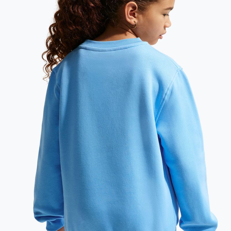 Детски суитшърт Nike Sportswear Club Fleece football blue/white 4
