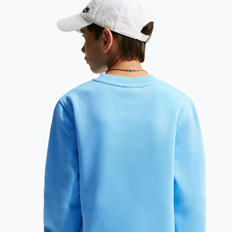 Детски суитшърт Nike Sportswear Club Fleece football blue/white 7