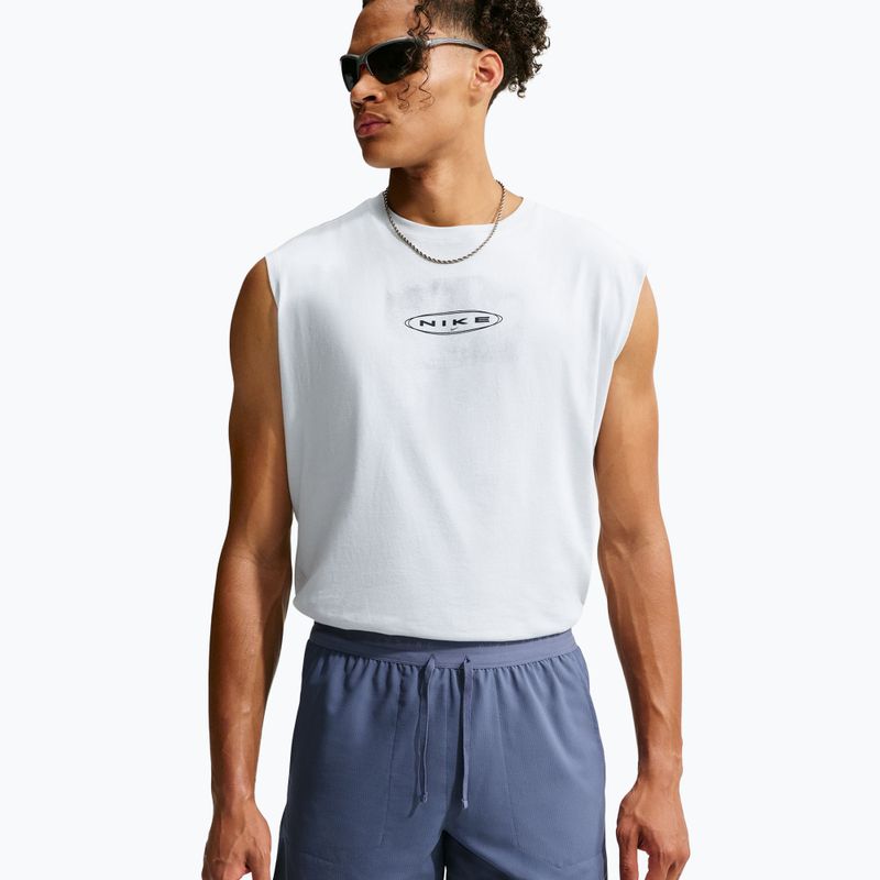 Мъжки къси панталони/шорти Nike Stride Dri-Fit Brief-Lined 5" diffused blue 5