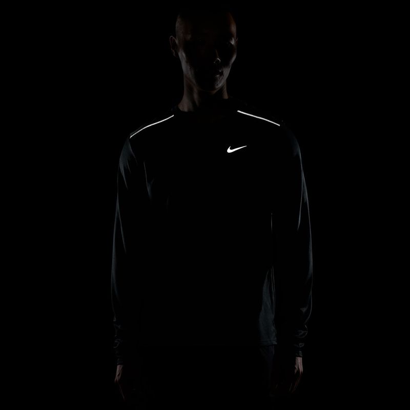 Мъжка блуза за бягане с дълъг ръкав Nike Miler Dri-Fit UV smoke grey 6