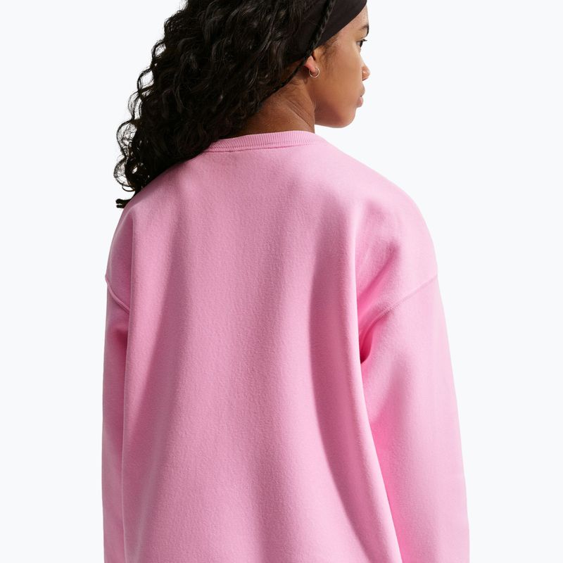 Детски суитшърт Nike Sportswear Studio pink rise/white 5