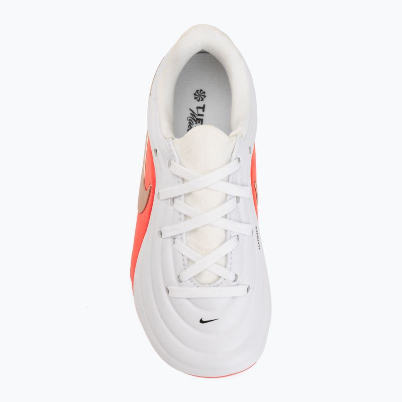 Детски футболни обувки Nike Jr. Tiempo Maestro Academy white/bright crimson/blur 5