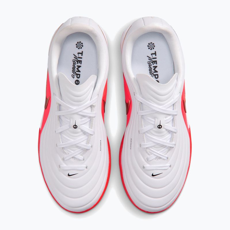 Детски футболни обувки Nike Jr. Tiempo Maestro Academy white/bright crimson/blur 3