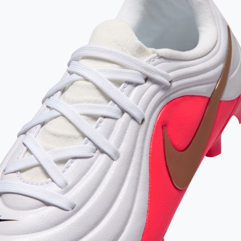 Детски футболни обувки Nike Jr. Tiempo Maestro Academy white/bright crimson/blur 5