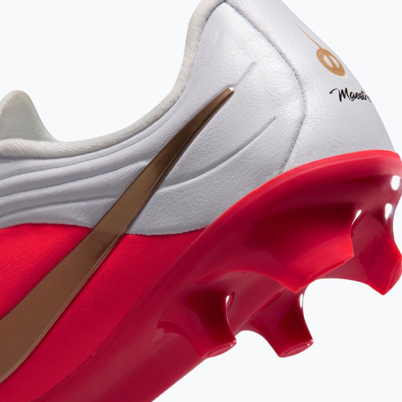 Детски футболни обувки Nike Jr. Tiempo Maestro Academy white/bright crimson/blur 6