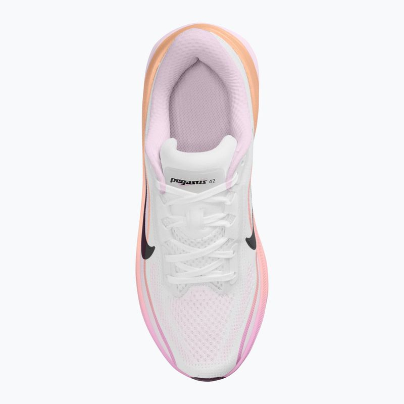 Детски обувки за бягане Nike Pegasus 42 white/bleached lilac/sunset haze/black 4