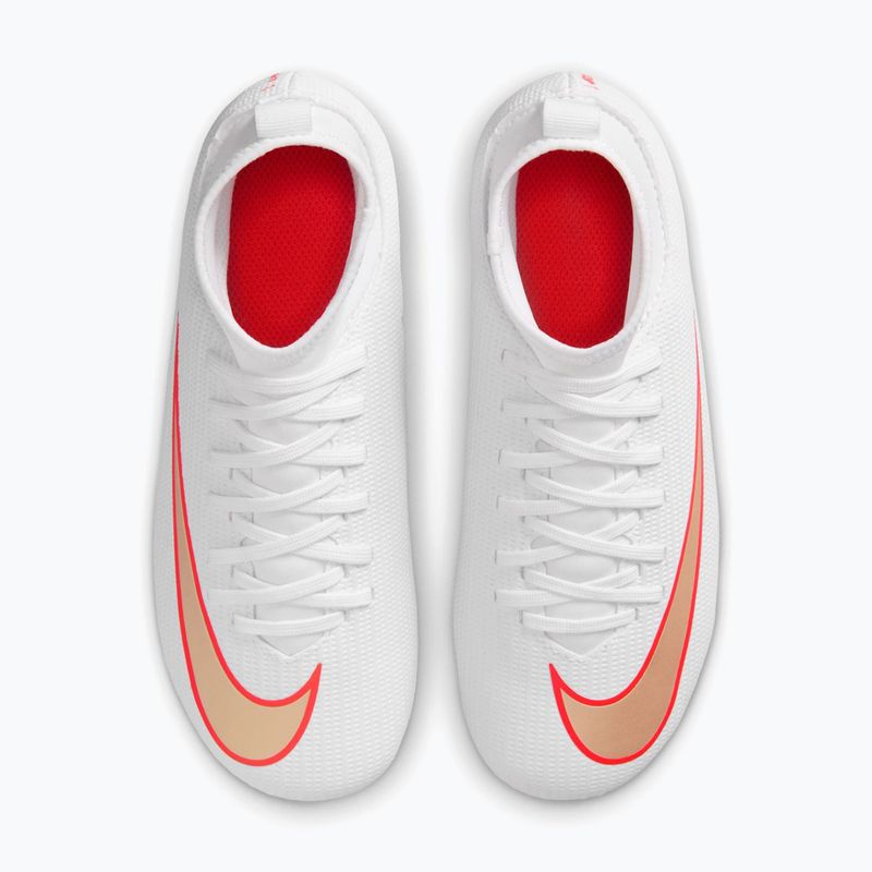 Детски футболни обувки Nike Jr. Mercurial Superfly 11 Club white/bright crimson/blur 3