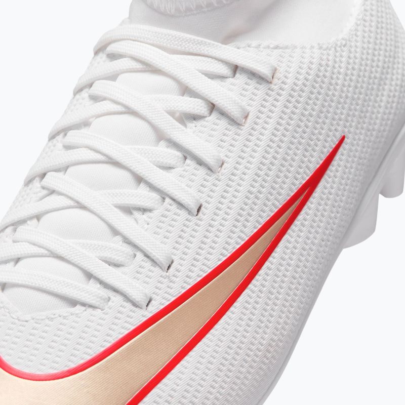 Детски футболни обувки Nike Jr. Mercurial Superfly 11 Club white/bright crimson/blur 6