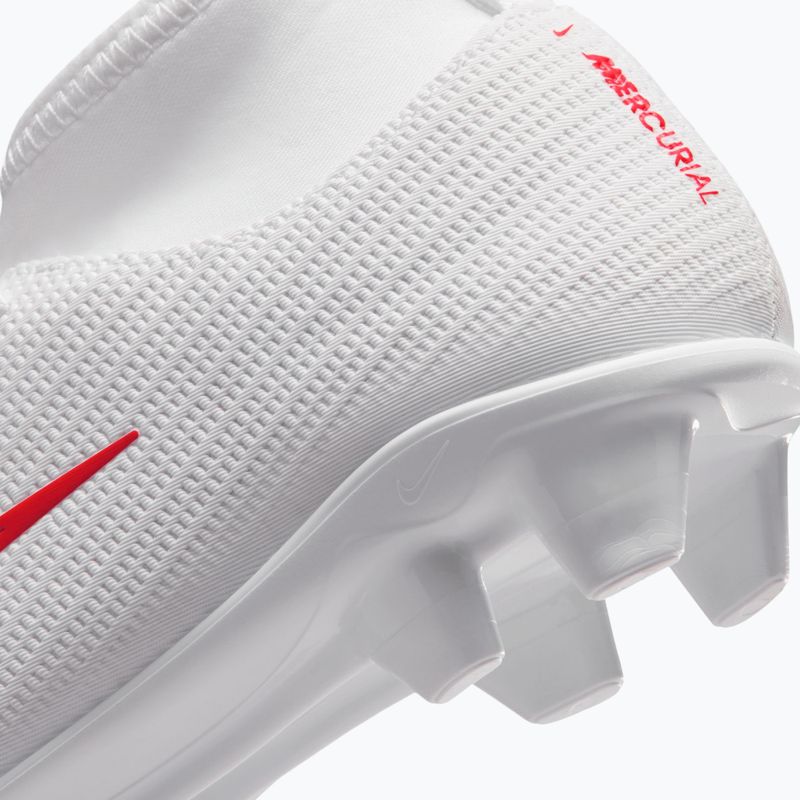 Детски футболни обувки Nike Jr. Mercurial Superfly 11 Club white/bright crimson/blur 7