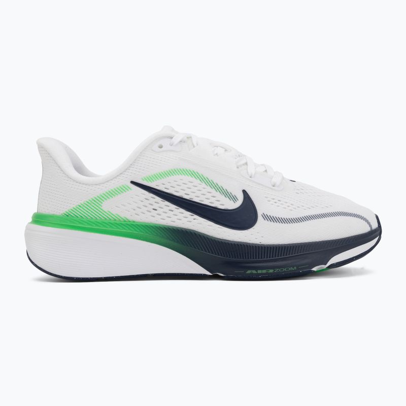Маратонки за бягане Nike Pegasus 42 бяло/зелено искра/тъмносиньо 2