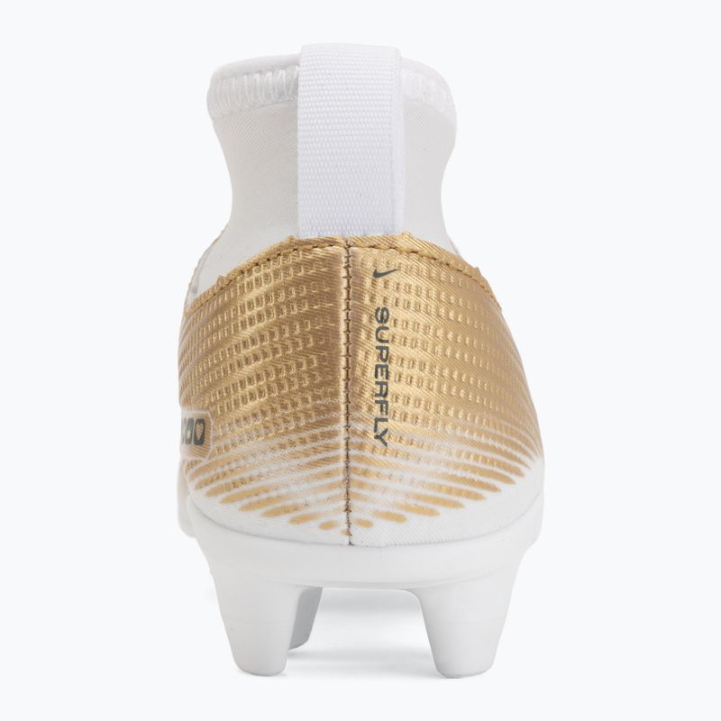 Детски футболни обувки Nike Jr. Mercurial Superfly 11 Club "Kylian Mbappé" metallic gold/green glow 6