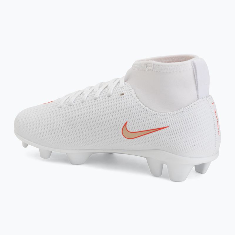 Детски футболни обувки Nike Jr. Mercurial Superfly 11 Club white/bright crimson/blur 3