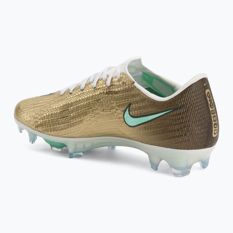 Мъжки футболни обувки Nike Mercurial Superfly 11 Elite "Kylian Mbappé" metallic gold/green glow 3