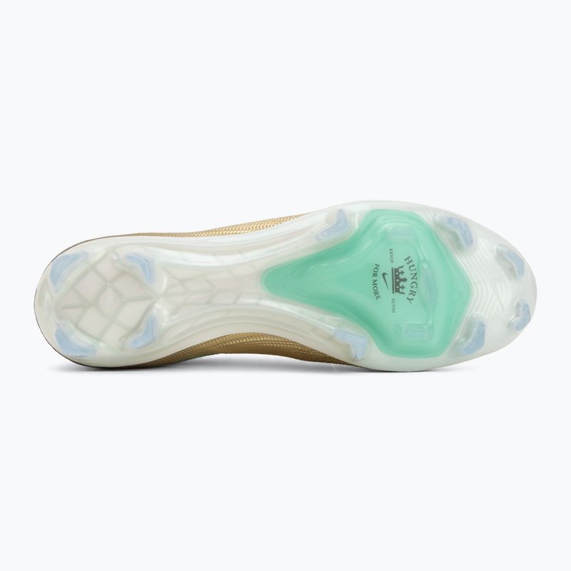 Мъжки футболни обувки Nike Mercurial Superfly 11 Elite "Kylian Mbappé" metallic gold/green glow 4