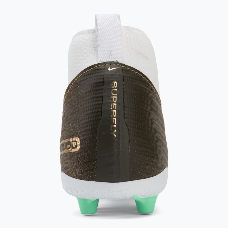 Детски футболни обувки Nike Jr. Mercurial Superfly 11 Academy "Kylian Mbappé" metallic gold/green glow 6
