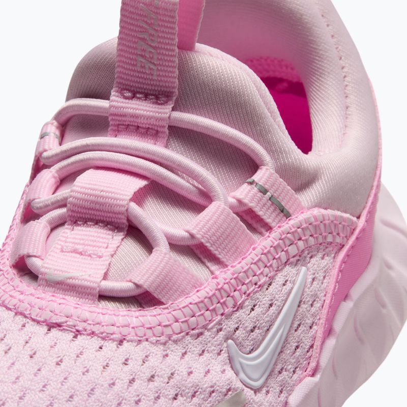 Детски обувки Nike Free Ride pink rise/playful pink/white 5